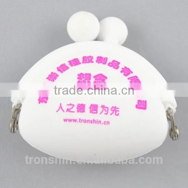 Wholesale Factory Price Eco-friendly Silicone Coin Pouch With Custom Made Printing LOGO photo-2