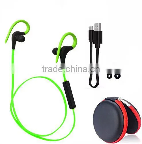 Sport Wireless Bluetooth 4.1 Stereo Ear Hook Headset, Dual Ears Smart Bluetooth Headsets For Wholesale photo-3