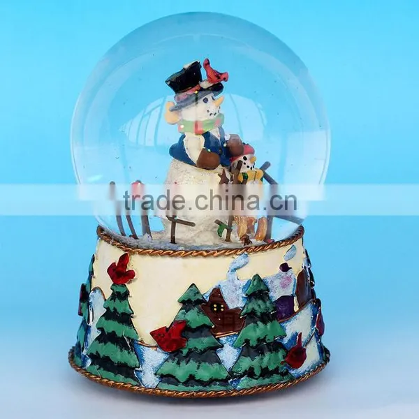 2017 Resin Craft Christmas Snowball With Snow photo-2