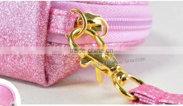 Bulk Cosmetic Bags Cheap Wholesale Makeup Bags Manufacturer Customized the Pink Cosmetic Bag photo-5