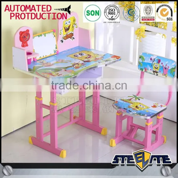 Beautiful Good Quality Mickey Mouse Kids Desk Kids Study Table Design Childrens Table and Chair Set photo-6