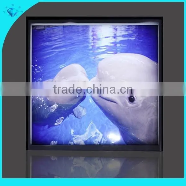 Double Side Outdoor Advertising Acrylic Round Led Light Box photo-4