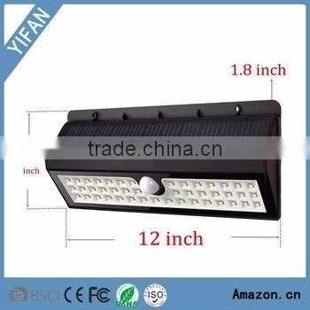 Amazon Shop 44LED Solar Outdoor Lighting With Pir Sensor, Lighting To Illuminate Your Home's Exterior Areas photo-2