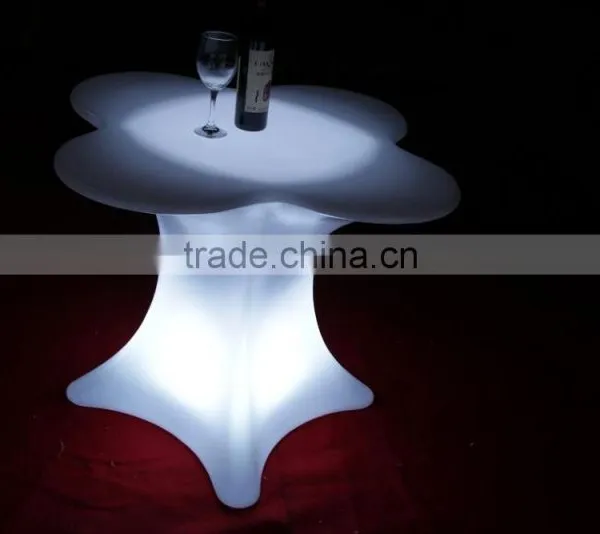 New Design High Top Hotel Battery Led Flower Table photo-6