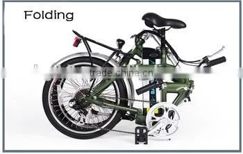 High Quality CE Foldable Electric Folding Bike for Sale photo-6