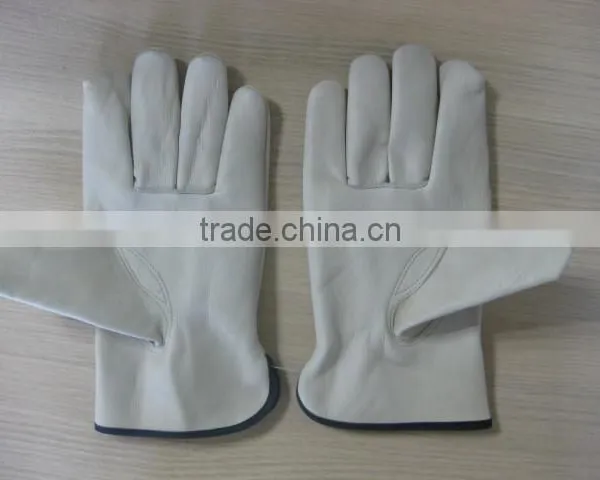 DDSAFETY Cow Grain Driver Gloves Without Lining photo-2