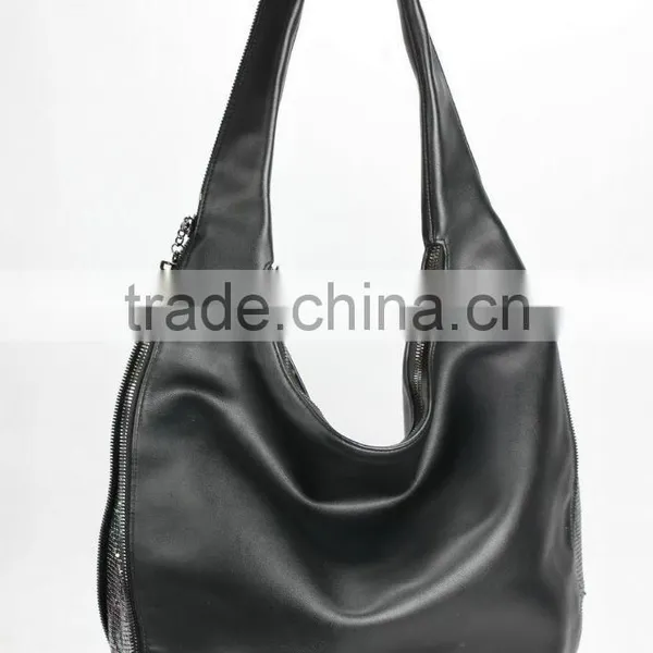 Hot Sale Dumpling Handbag Cross Body Bag Customzied Metal Mesh Ladies Bag