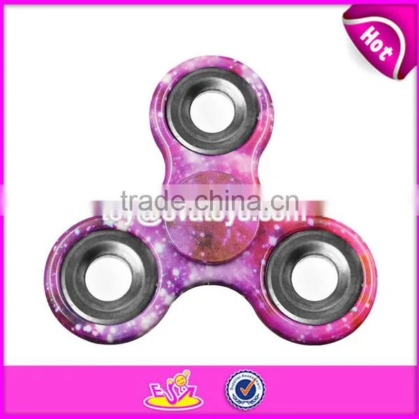 New Hot Colorful Plastic Fidget Toys Edc Spinner Fast Bearings Hand Edc Spinner W01A269 photo-3