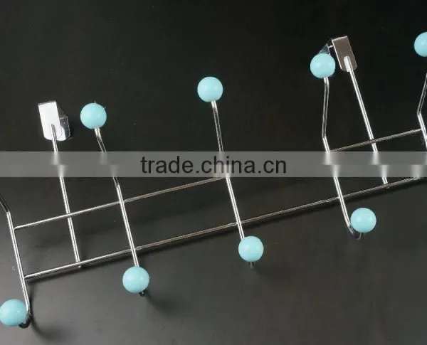 43018 Muticolored Bead Home Storage Decoration Coat&Hat Rack With 10 Door Hooks photo-2