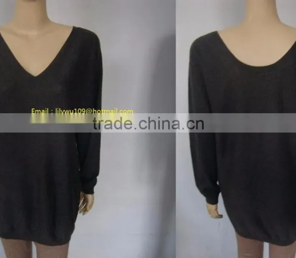 Women Fashion Cashmere Sweater photo-2