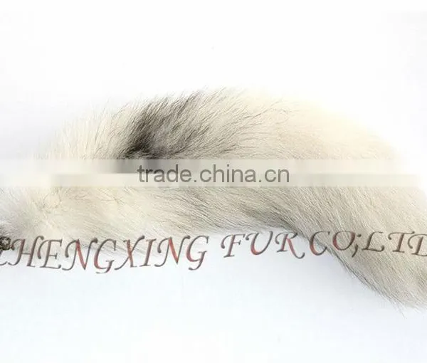 CX-R-45 Wholesale Fox Fur Hanging Decoration Key Chain photo-2