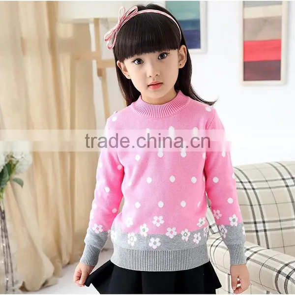2016 Latest Design Children's Sweater Hand Made Wool Sweaters for Children photo-5