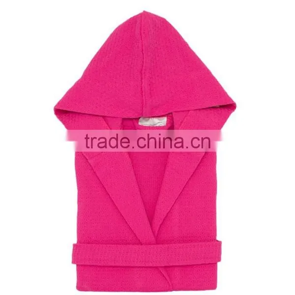 OEM Service Custom Kids Waffle Bathrobe photo-4