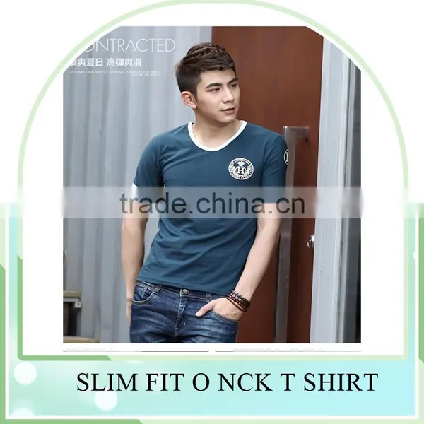 Bulksale Newest Design Mens 100% Cotton Washable T-shirt Printed Customized photo-2