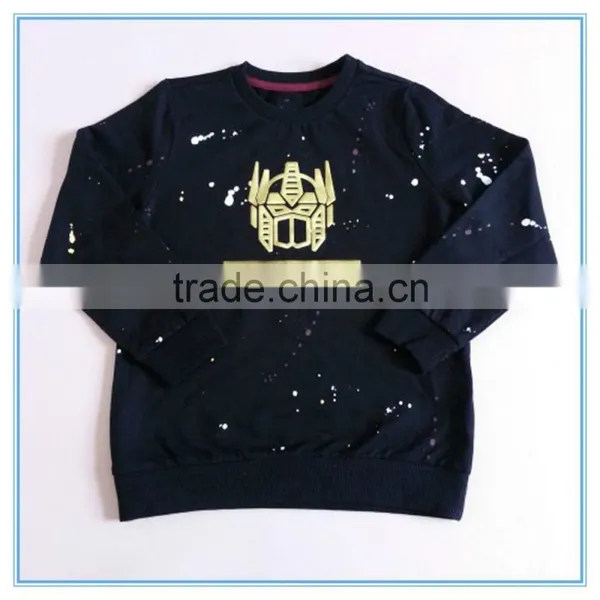 Top Quality Hoody Sweatshirts Boys Custom Fit Sweatshirt; Handsome Boys Print Pattern Hoody photo-3