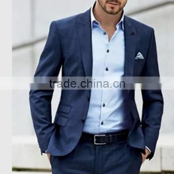 Mens Blazer Slim Fit Designs Tailor Suit Woolen Mens Blazer photo-4
