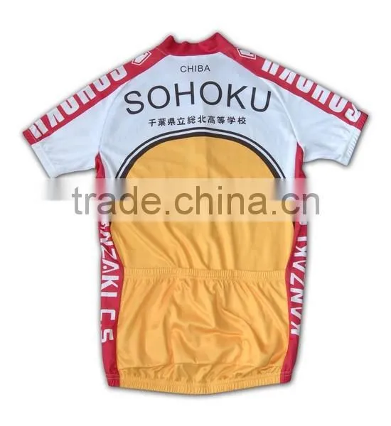 Manufacturer for Sublimation Full Color Print Dry Fit Custom Cycling Jersey photo-5