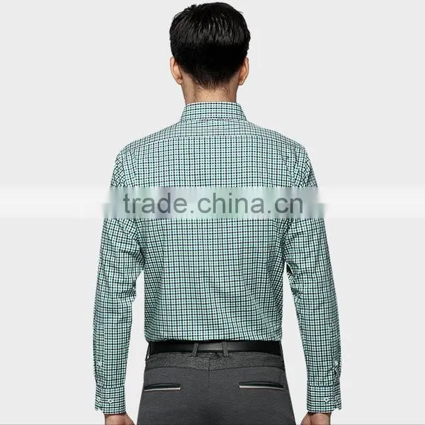 Non Iron Men's Shirt Plaids Shirt photo-2