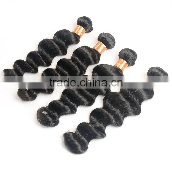 Loose Deep Wave Brazilian Human Hair Weaves Wavy Unprocessed Virgin Brazilian Hair Extensions photo-4