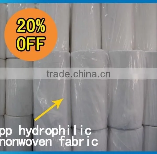 35g High Quality Hydrophilic Non-woven Fabric photo-3