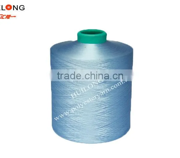 100 Polyester Draw Textured Yarn DTY Non or High Intermingle