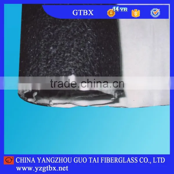 Heat Insulation Fiberglass Needled Mat Backing Black Non-woven For Car's Top And Engine Application photo-3