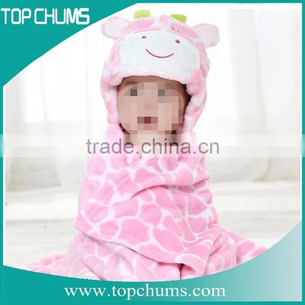 Top Quality Hot Sale Bathrobes for Kids With Print Animal Hooded From Gold Supplier photo-4