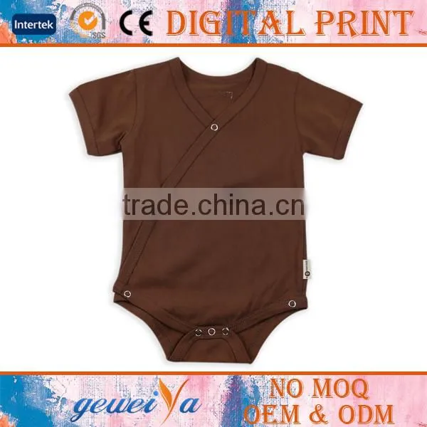 Custom Dyed Organic Cotton Baby Rompers photo-2