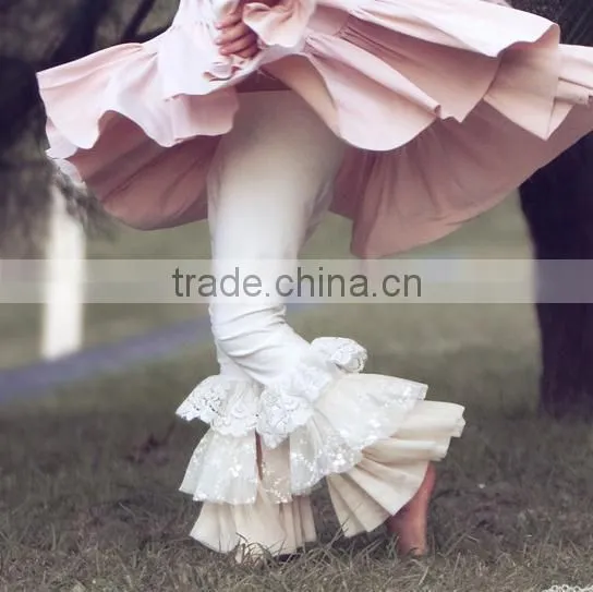 Fashion Wholesale Girls Icing Pants Muticolored Cotton Icing Ruffle Pants