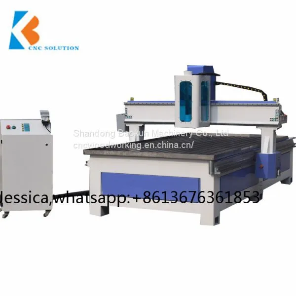 PVC Density Board Plywood Two Heads 1325 CNC Milling Router Machine for Sales