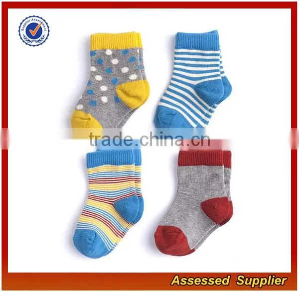 Wholesale Custom Girl and Boy Cotton Socks for Baby JH57 photo-2