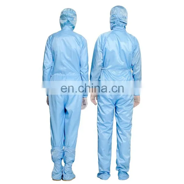 Blue High Density Cleanroom Bunny Suit Price for Cleanroom photo-5