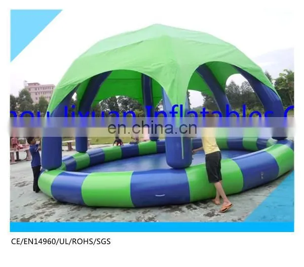Sealed Inflatable Pool Dome With Tent Cover