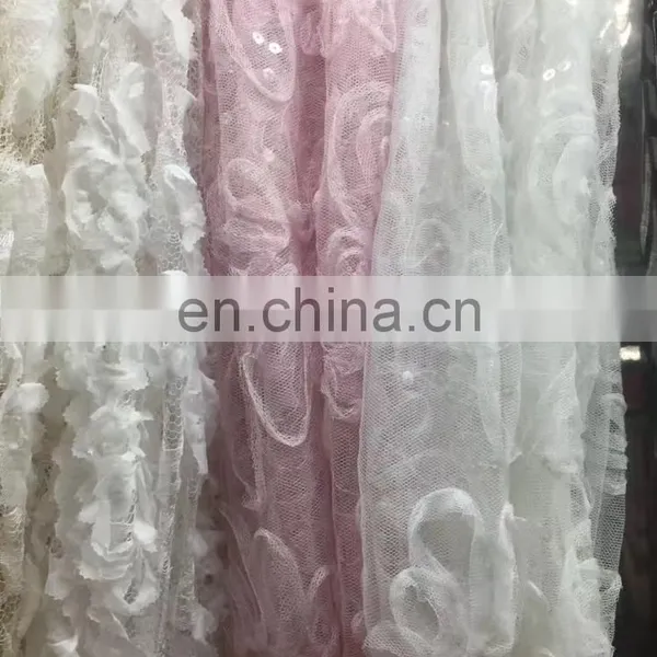 Wholesale High Quality Colorful Beautiful Polyester Lace Fabric for Dress photo-3