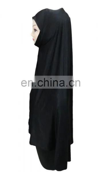 Niqab Hijab Long Chaadri / Hajj & Umrah Wear Islamic Headscraf / Black Plain Hijab Designs 2017 (scarves Scarf Stoles Hijab) photo-3