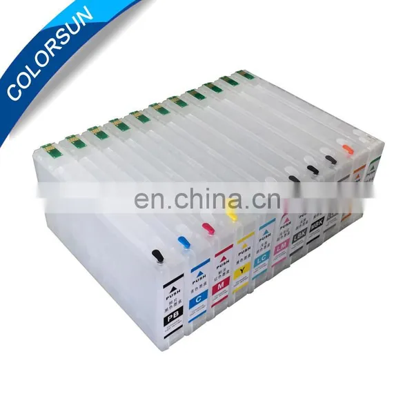2017 New Empty For Epson 4900 4910 Refilled Ink Cartridge With Auto Reset Chips photo-2