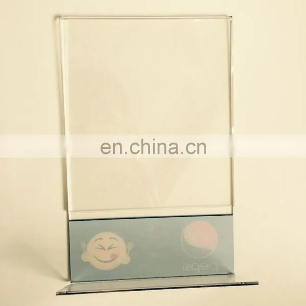 Restaurant Plastic Table Stand Menu Holder