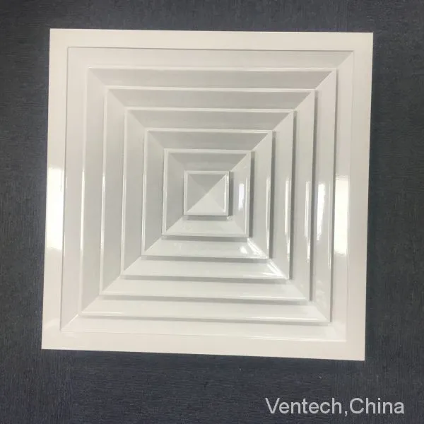 Square Air Conditioning Ventilation Diffuser China Supplier photo-3