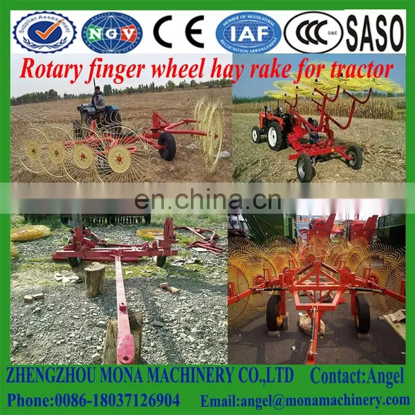 0086-18037126904 Finger Wheel Rake 11 Wheels photo-4