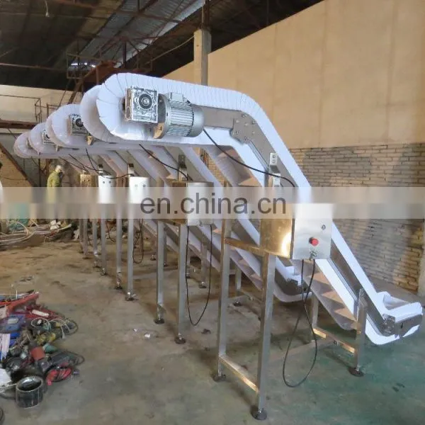 Inclined Belt Conveyor Material Hoister Hoist for Food photo-2