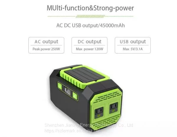 Outdoor Generator 45000mAh Lithium Battery Storage Power Station 150W Portable Solar Generator for Camping photo-4