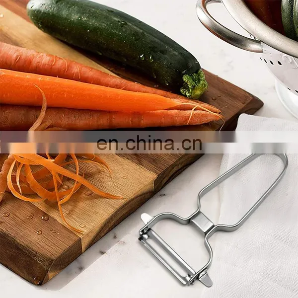 High Quality Stainless Steel Planing Grater Vegetable Cutter Fruit Melon Planer Kitchen Peeler photo-2
