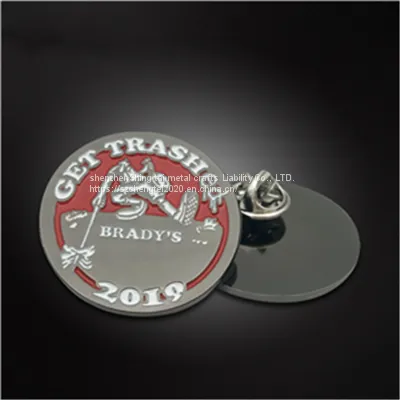Tank Badge Custom Metal Armband Making Shenzhen Badge Factory photo-3
