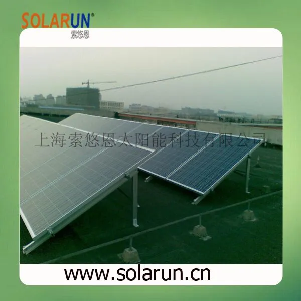 Flat Roof Solar Mounting Bracket (Solarun Solar) photo-2