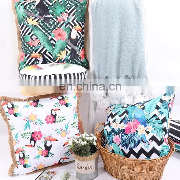 Attractive Designs Decorative Travel Custom Ramage Animals Different Shapes Digital Print Cushion for Outdoor Decoration photo-2