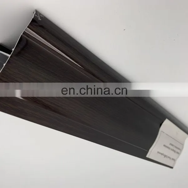 SHENGXIN TOP SUPPLIER Alu Profile Wood Grain Aluminum Profile for Windows and Doors photo-3