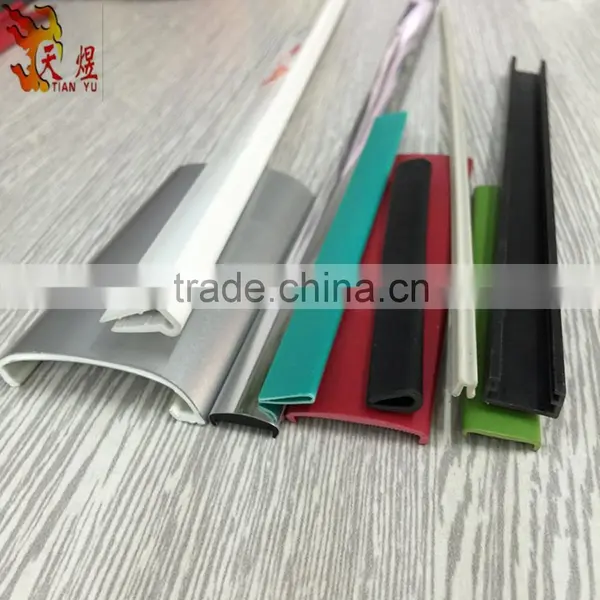 Pvc u Strip Plastic Solid Strip Rubber Wood Edge Banding photo-5