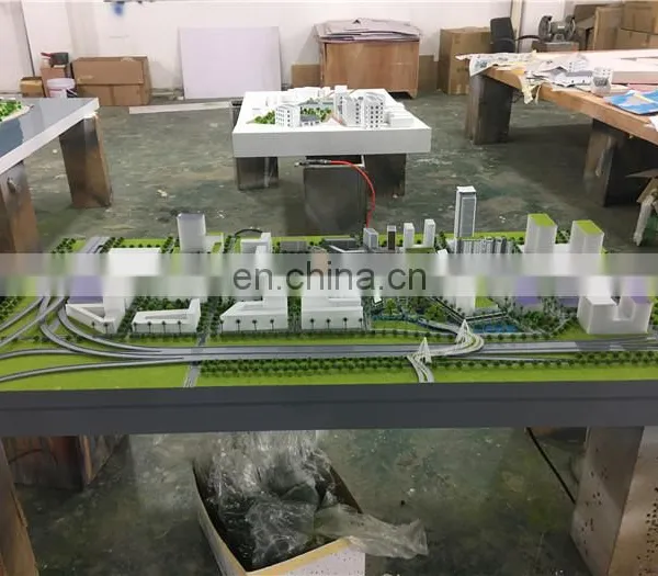 Physical 1/750 Scale Mass Block Model for Future Development photo-3