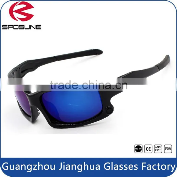 Gafas De Sol Flexible Rubber Tips Anti Glare Full Frame Unisex Sunglasses photo-3