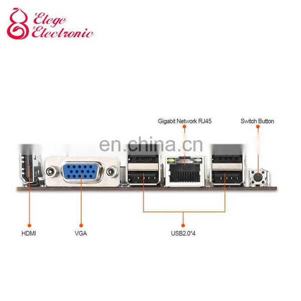 Hot Selling S37 Motherboard Cpu Set 8 Graphics Card Slot Ddr3 Memory Integrated VGA Interface Low Power Motherboard photo-5